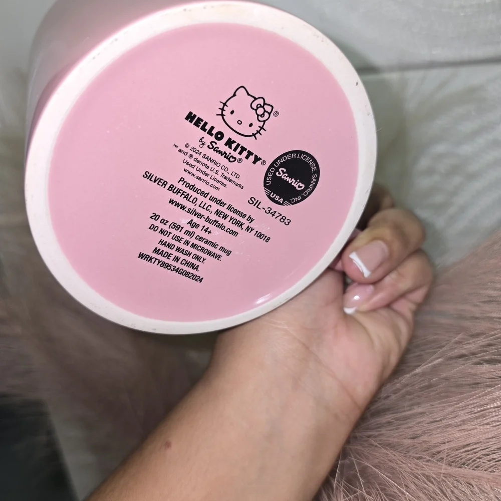 Hello Kitty Pink Ceramic Base